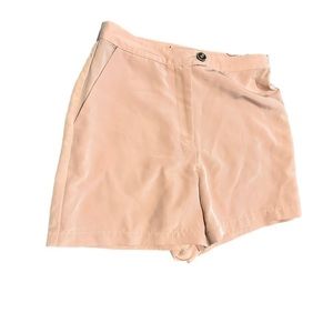 June & Hudson, flat front shorts , size small , 28-14, pink , NWT
